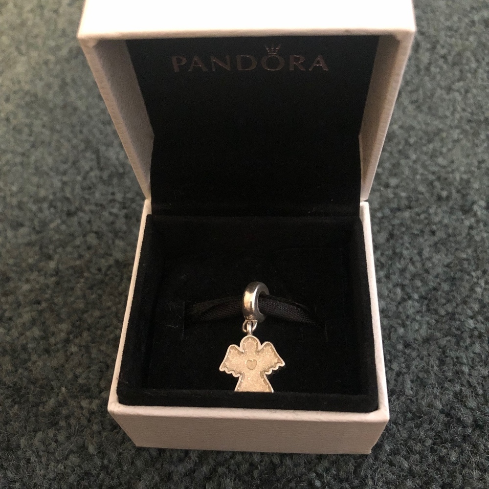 Pandora snow angel charm